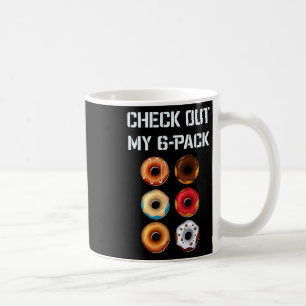 Kolla in min sex-pack-donut-gym Humor Tee Funny Bo Kaffemugg