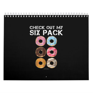 Kolla in min sex-pack Donut - Lustigt gem Kalender