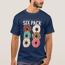 Kolla in min sex-pack-funny Donuts Fitness Gym T Shirt