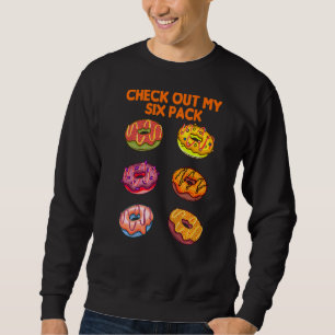 Kolla in min sexpack-donut-gym lång ärmad tröja