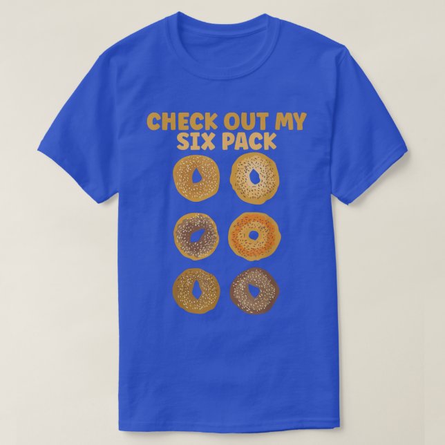 Kolla in min SiPack Bagel Funny Gym Workout Bagels T Shirt (Design framsida)