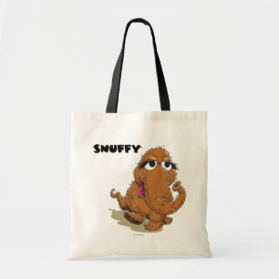 Kolla in Snuffy i denna vintage-grafik! D Tygkasse