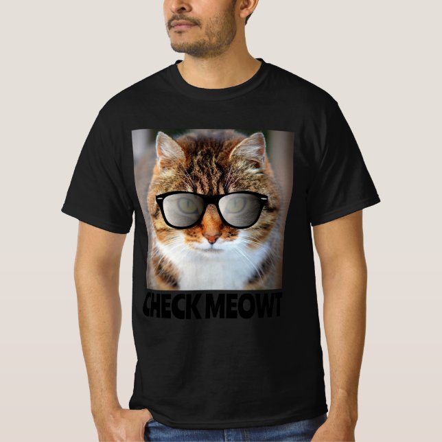 Kolla Meowt, Manar Cat T-shirt (Framsida)