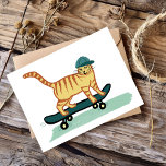 Kolla Meowt! Skateboarding Tabby katt CUSTOMIZE IT<br><div class="desc">KONTROLLERA MEOWT! Har du någonsin sett en katt för kateboardering? ANPASSA den genom att lägga till din egen text om du vill. Kolla in det här roliga kattkortet och kolla i min butik om du vill ha fler matchande artiklar som mugg, klistermärken med mera. Och naturligtvis mer katt saker också....</div>