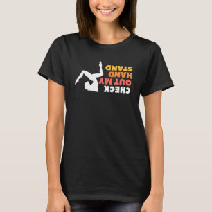 Kolla Min Handstående Akrobatik Gymnast Gymnast T Shirt