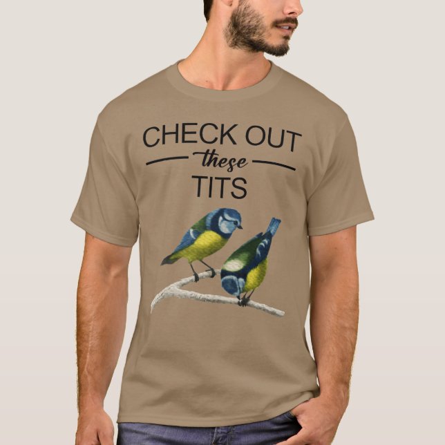 Kolla Outheseits Birds-flickan T Shirt (Framsida)