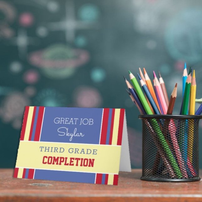 Kolla! Slutförandekort för anpassningsbar klass! K Kort (Skapare uppladdad)