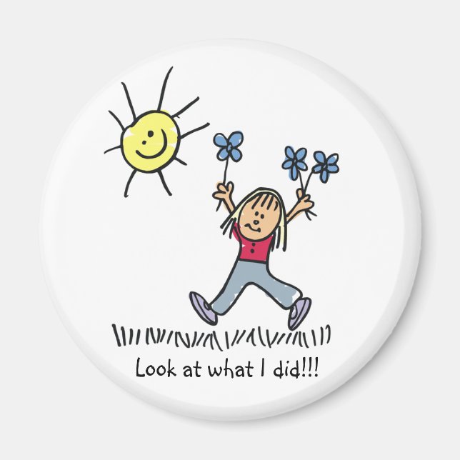 Kolla vad jag gjorde med Magnet-tjejen Magnet (Framsidan)