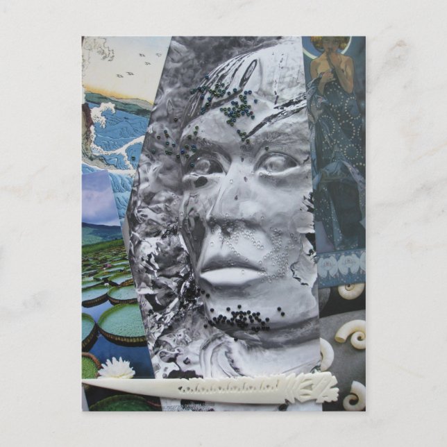 Kollage #1-vykort vykort (Framsida)