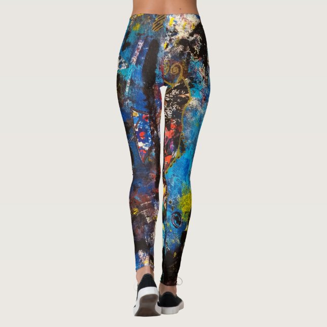 Kollage 3 leggings (Baksida)