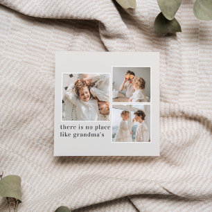 Kollage Foto & Citat Bästa Mormor Present