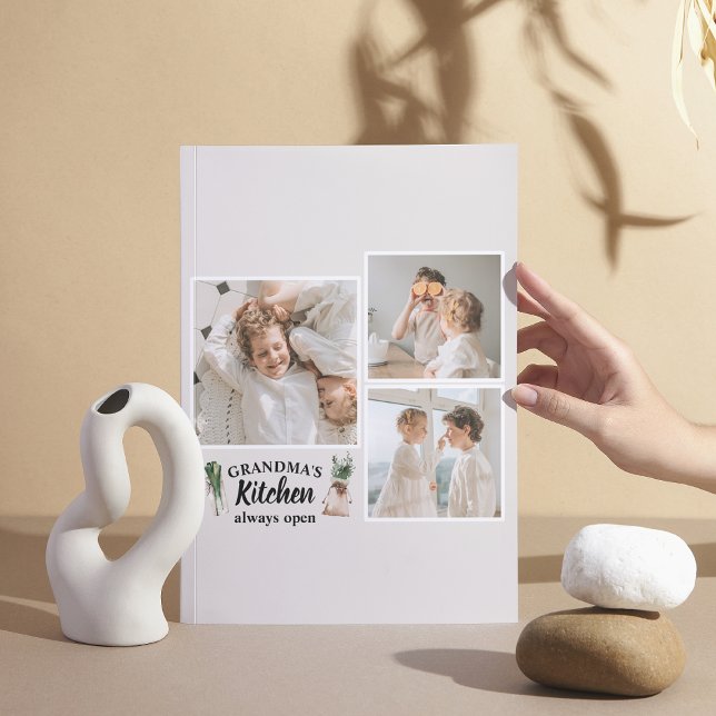 Kollage Foto & Mormors Kök är alltid öppet (Skapare uppladdad)