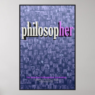 Kollage (Lilac) Poster