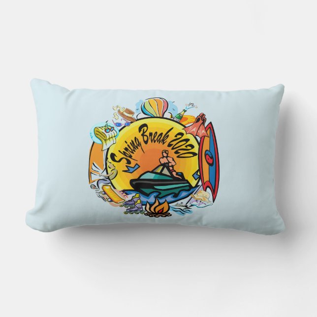 Kollage- Lumbarkudde (Framsida)