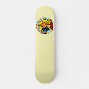 Kollage- Mini Skateboard Bräda 18,5 Cm