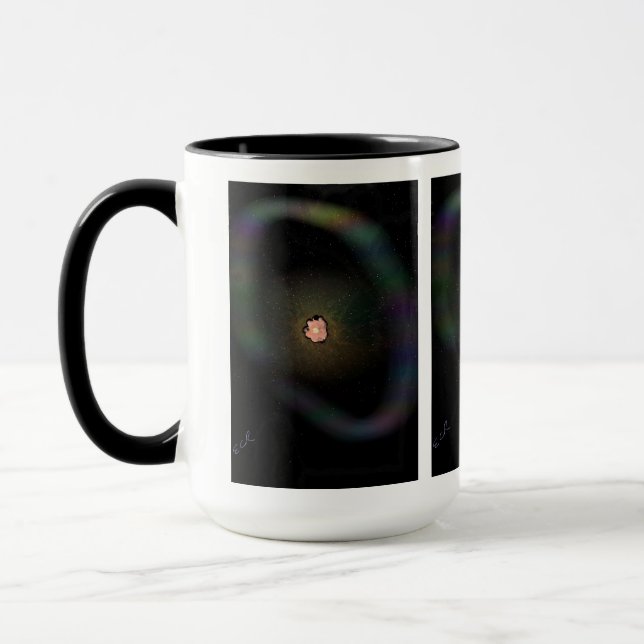 Kollapsande supernova, expanderande ringmugg mugg (Vänster)