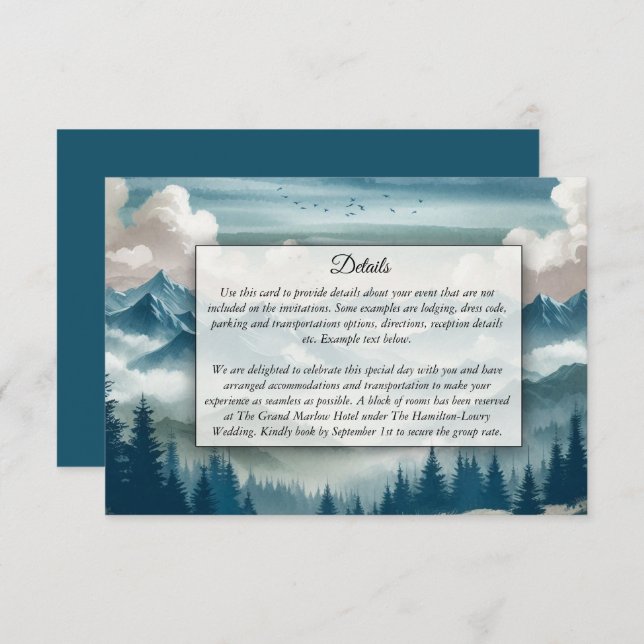 Kollar genom Misty Gräs Tilläggskort (Fram/baksida)