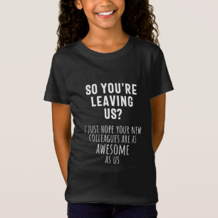 kollega farewell, pension, medarbetare, adjö, t shirt