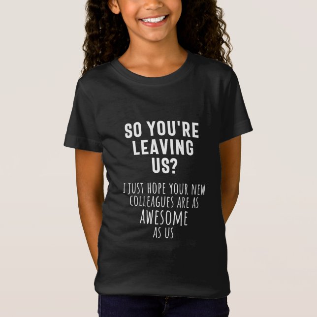 kollega farewell, pension, medarbetare, adjö, t shirt (Framsida)