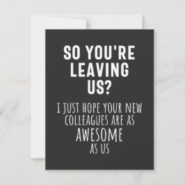 kollega farewell, pension, medarbetare, adjö, tack kort