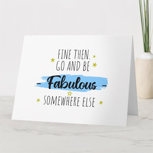 Kollega Lämnande: Going Away Farewell Gift Kort (Framsida)