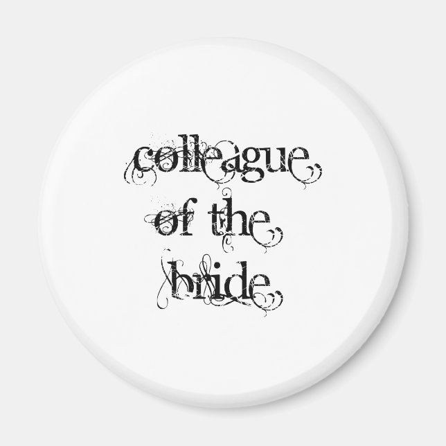 Kollegan Bride Magnet (Framsidan)