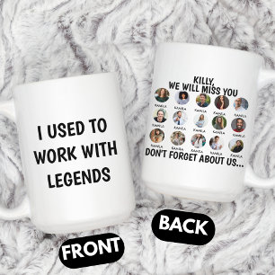 Kollegas pension, 15 kollegors foton kaffemugg