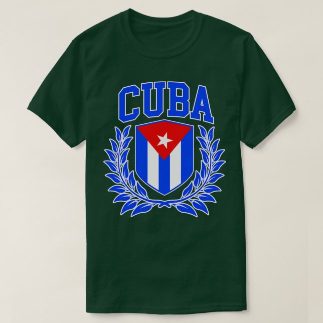 Kollegialt kubanskt Jacka av Arm T Shirt (Design framsida)