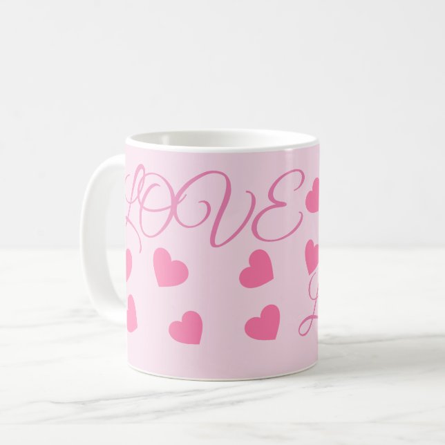 KOLLEKTION FÖR KÄRLEK KAFFEMUGG (Framsida vänster)
