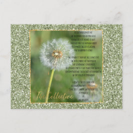 Kollektiv Dikt (skriven av mig) Vykort