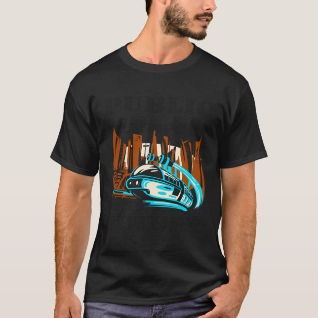 kollektivtrafik transport t shirt (Framsida)