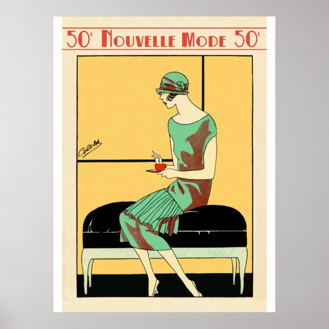 kollett novelle mode poster (Framsidan)