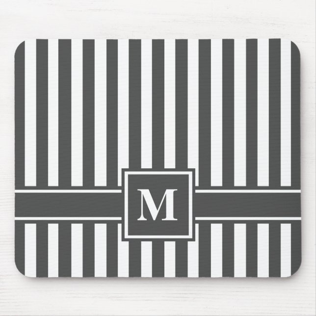 Kolmodern Rand med Monogram Musmatta (Framsidan)