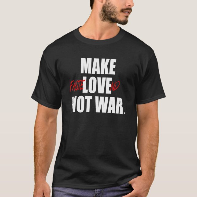 Köln Carnival make Fastelovend not Krig Köln Ger T Shirt (Framsida)