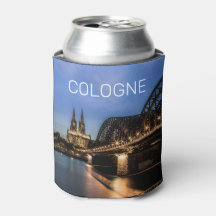 Köln Cityscape Tyskland Dom Night Souvenir