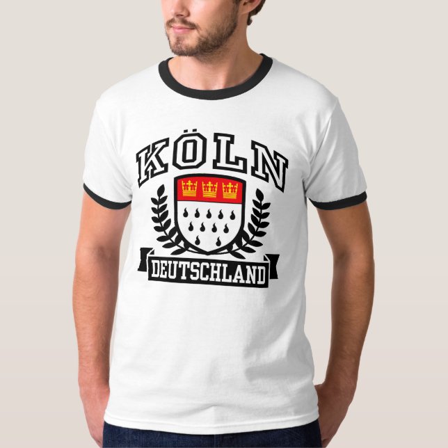 Koln Deutschland Tee Shirt (Framsida)