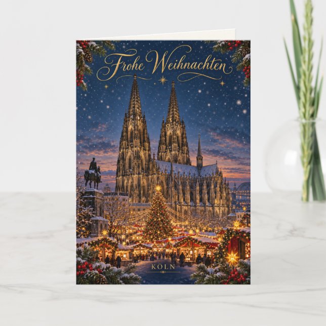Köln God Jul Helgkort (Framsida)