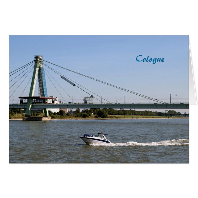 Köln Hälsningskort (Framsidan Horizontal)