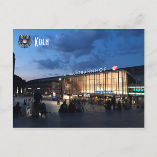 Koln Hauptbahnhof Vykort