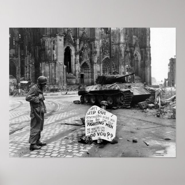 Köln - Köln 1945 Poster (Framsidan)