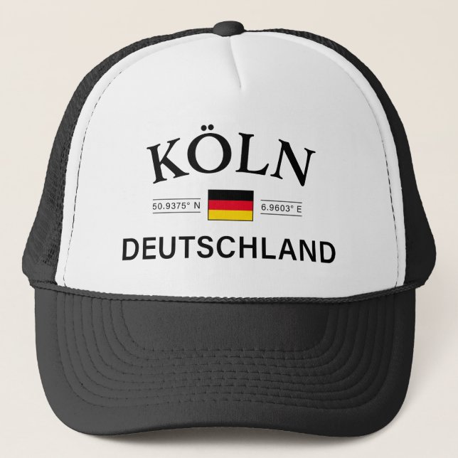 Koln (Köln) Deutschland Koordinates German Keps (Framsida)