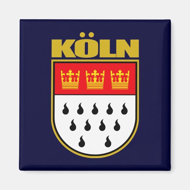 Koln (Köln) Magnet (Framsidan)