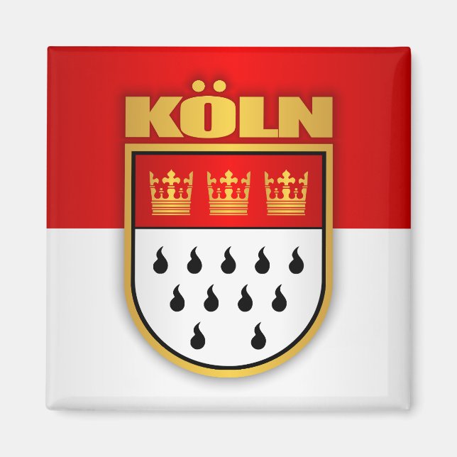 Koln (Köln) Magnet (Framsidan)