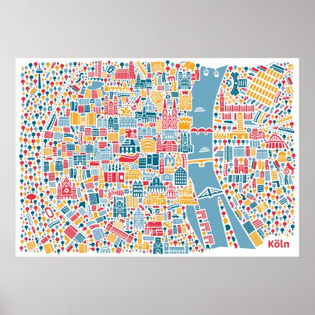 Köln Poster (Framsidan)