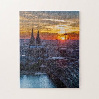 Köln Skyline Puzzle Pussel