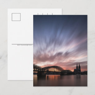 Köln Tyskland Helg Vykort