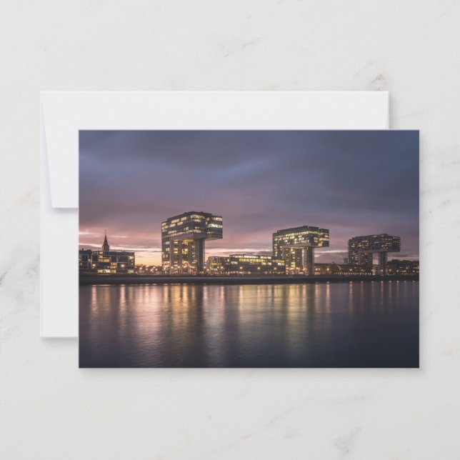 Köln - Tyskland kort (Framsida)