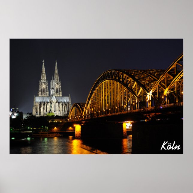 Köln, Tyskland Poster (Framsidan)
