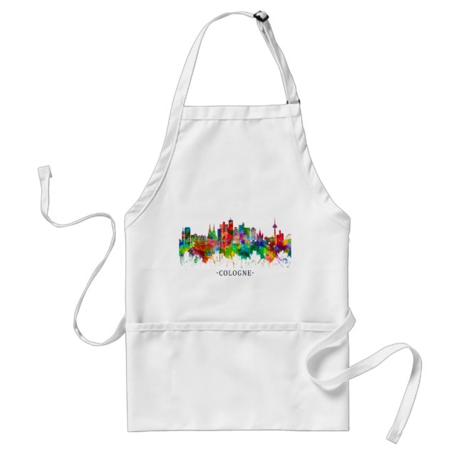 Köln Tyskland Skyline Förkläde (Framsidan)