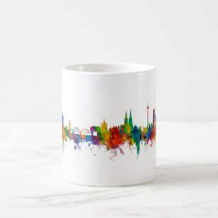 Köln Tyskland Skyline Kaffemugg